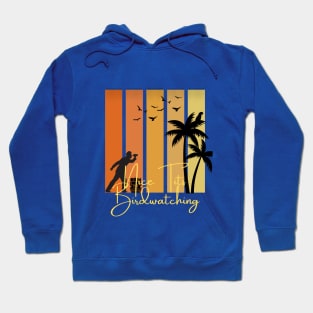 Nice Tits Birdwatching at the Beach Hoodie